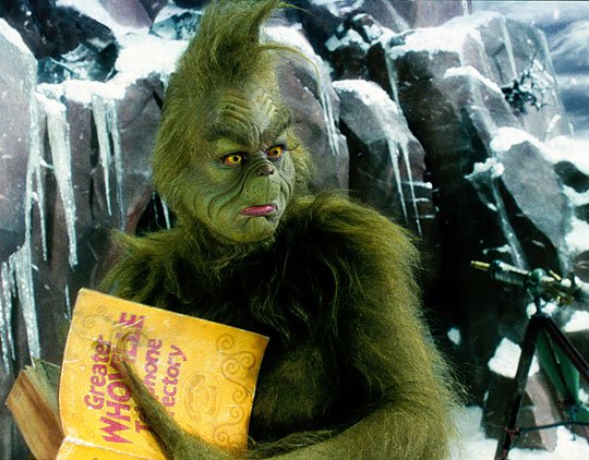Jim Carrey jako Grinch