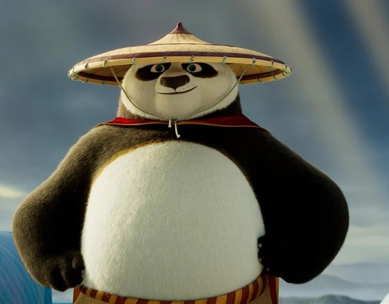 Záběr z filmu Kung Fu Panda 4