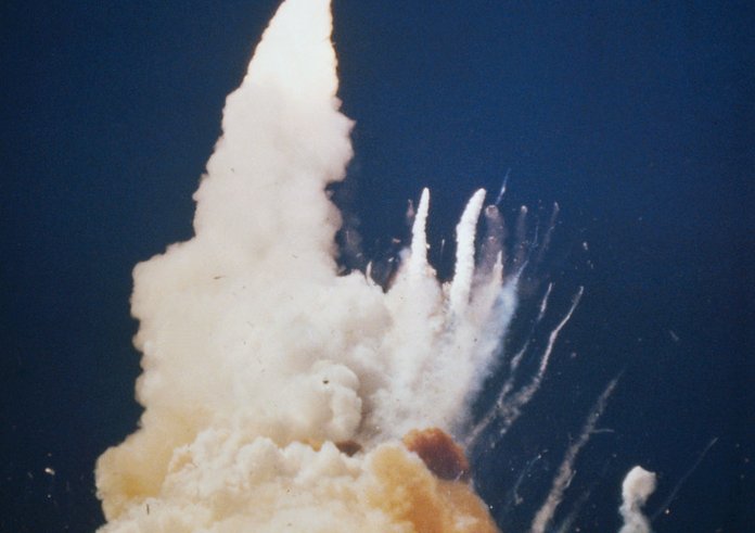 Challenger se rozpadl krátce po startu