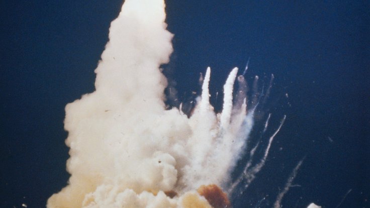 Challenger se rozpadl krátce po startu