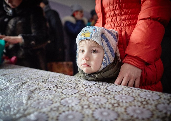ukrajinští uprchlíci