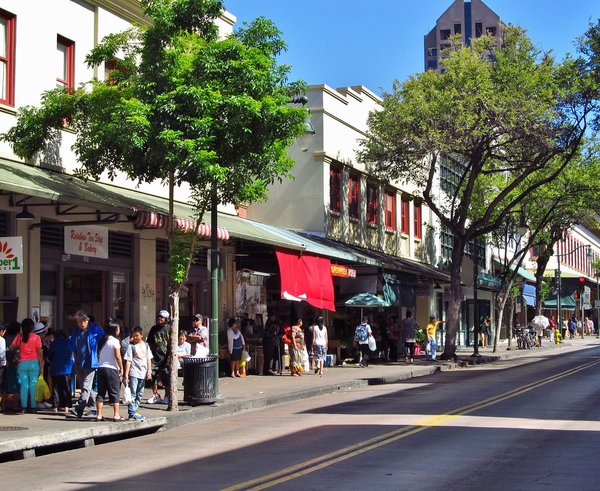 Ulice v Honolulu
