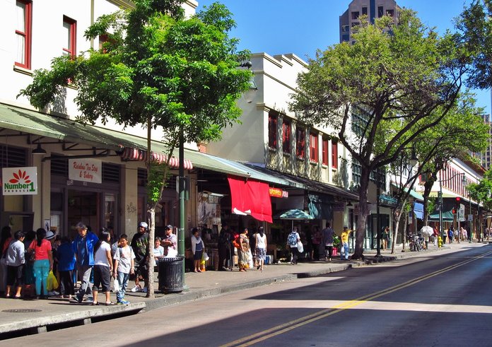 Ulice v Honolulu