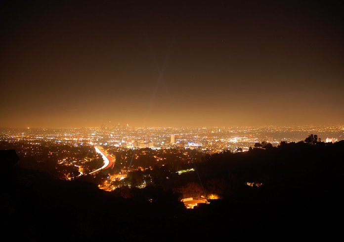 světelné znečištění