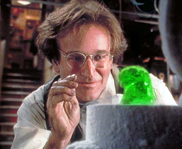 Robin Williams ve filmu Flubber (1997)