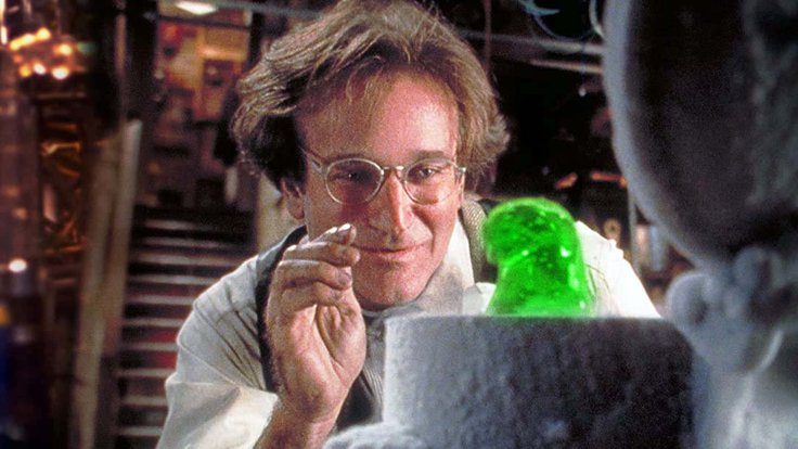 Robin Williams ve filmu Flubber (1997)