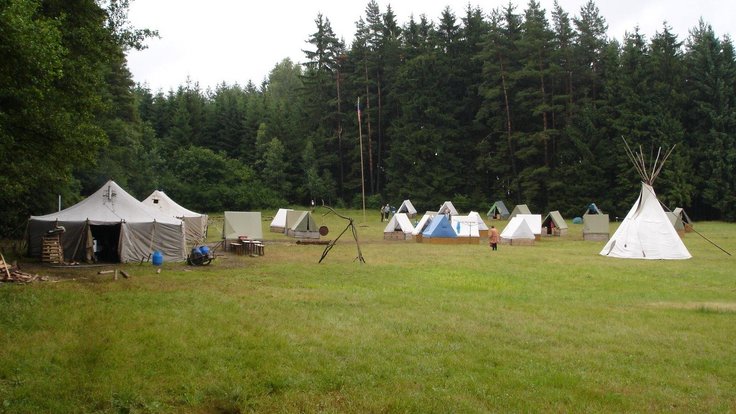 2005_summer_camp_of_scouts_from_Třebíč_near_Kouty,_Třebíč_District