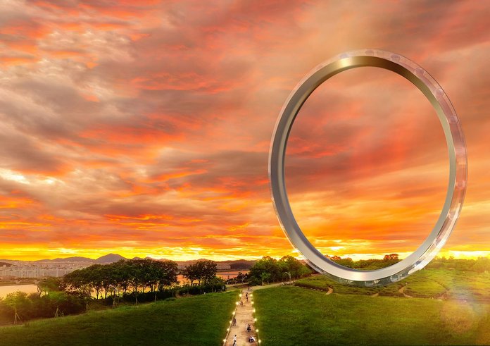 Návrh ruského kola Soulský prsten v Jižní Korei.