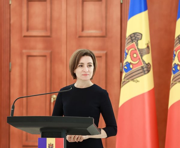 Moldavská prezidentka Maia Sandu.