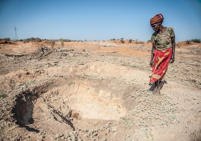 sucho v Africe