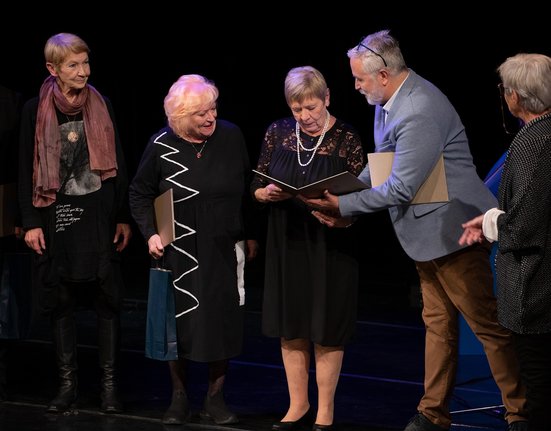 Předávání cen Senior prix.