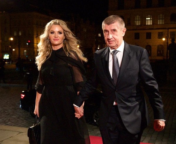 Andrej Babiš s Monikou Babišovou.