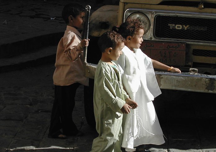 Děti v Jemenu