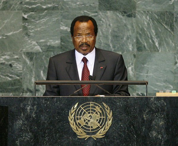 Prezident Kamerunu Paul Biya