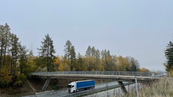 Most u Řehořova přes D1 bude ve dnech 22. až 24. března zbourán.