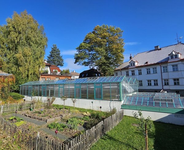 zrekonstruované skleníky