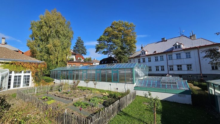 zrekonstruované skleníky