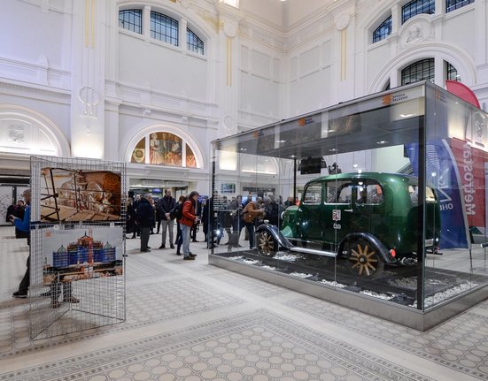 Zrekonstruovaná hala hlavního plzeňského nádraží