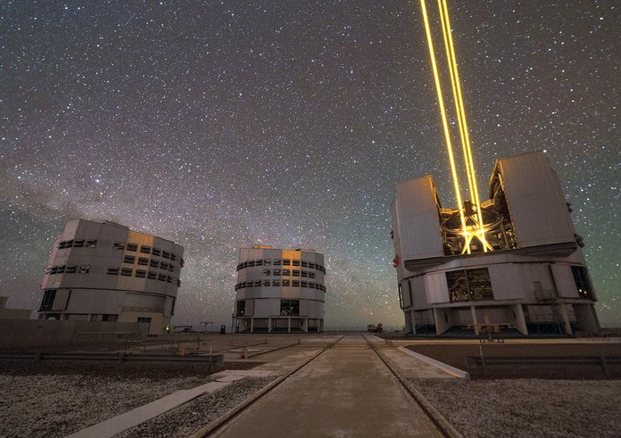 Observatoř Paranal v Chile