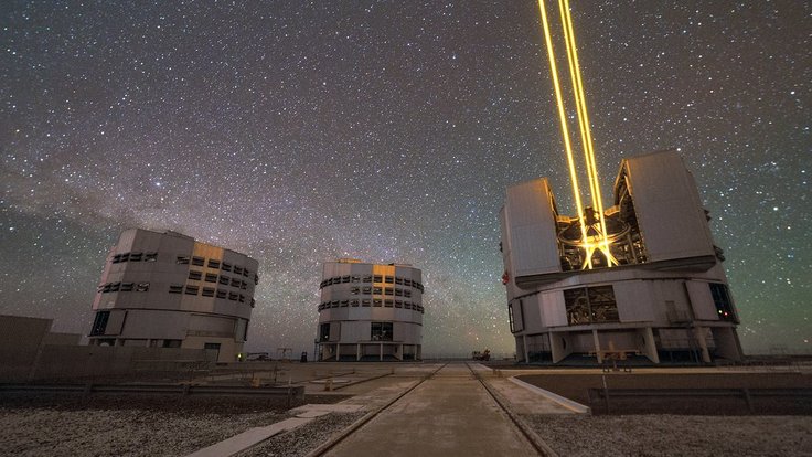 Observatoř Paranal v Chile