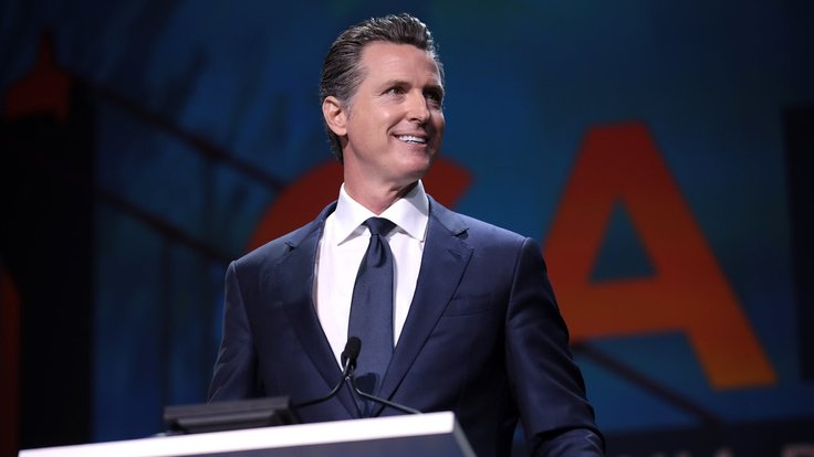 Kalifornský guvernér Gavin Newsom