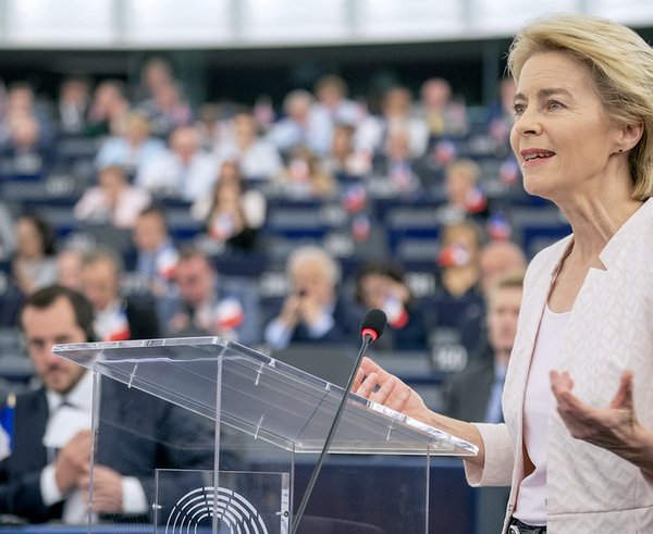 Předsedkyně Evropské komise Ursula von der Leyen