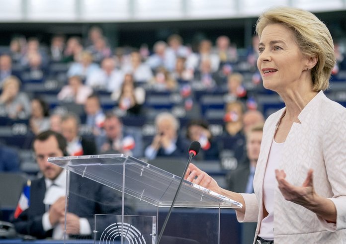 Předsedkyně Evropské komise Ursula von der Leyen