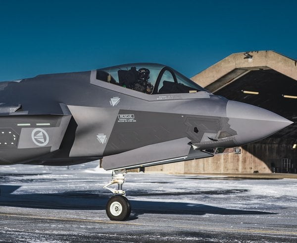 Stíhačka F-35 norské armády