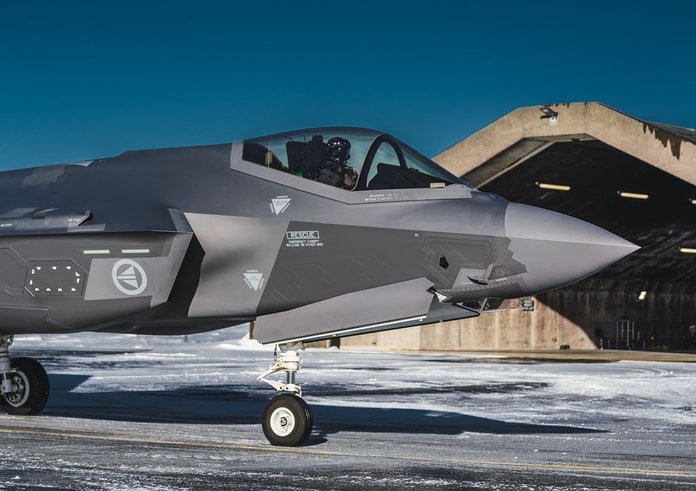 Stíhačka F-35 norské armády