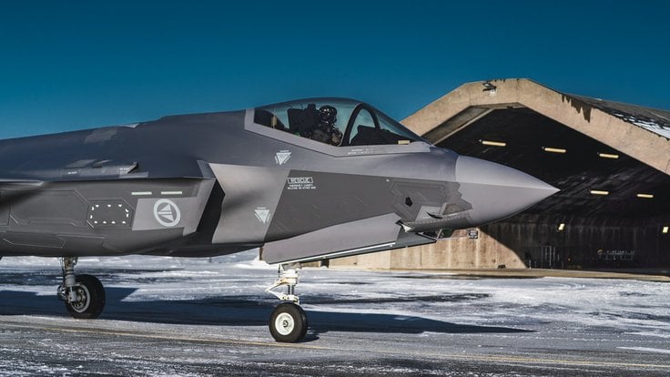 Stíhačka F-35 norské armády