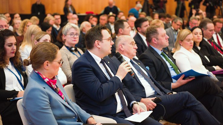 Jan Lipavský na konferenci k rozšíření EU (2. 11. 2023)