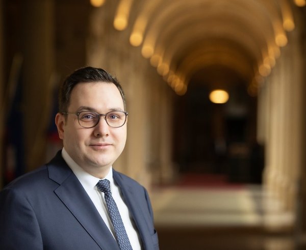 Ministr zahraničí Jan LIpavský