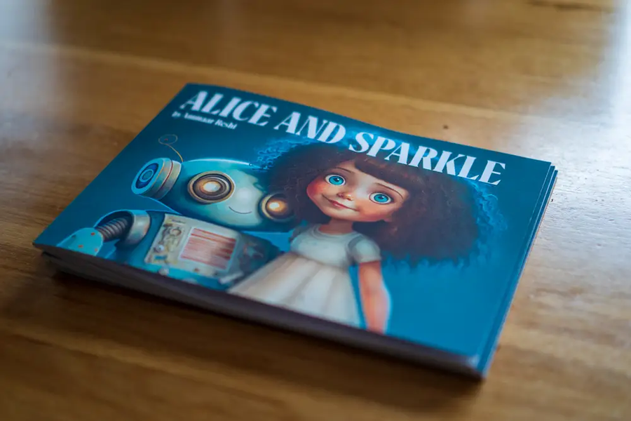 Jedna z knih napsaná pomocí ChatGPT.