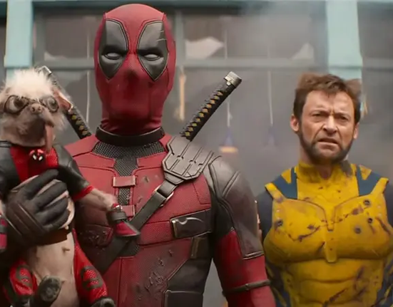 Záběr z filmu Deadpool & Wolverine