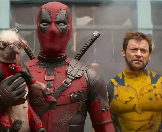 Záběr z filmu Deadpool & Wolverine