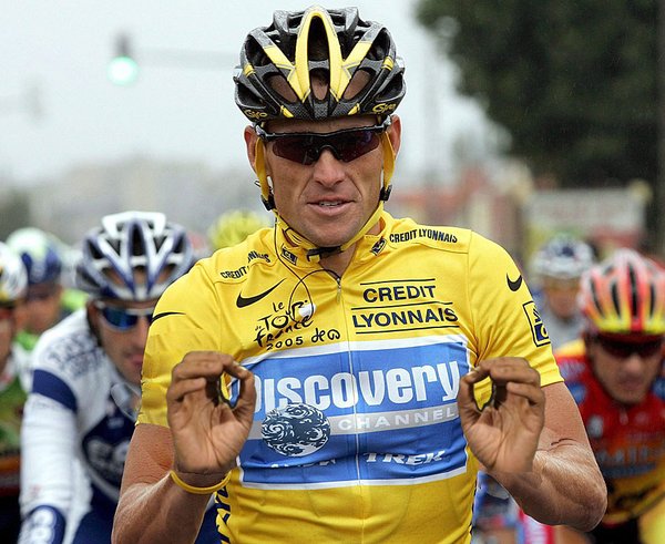 Americký cyklista Lance Armstrong