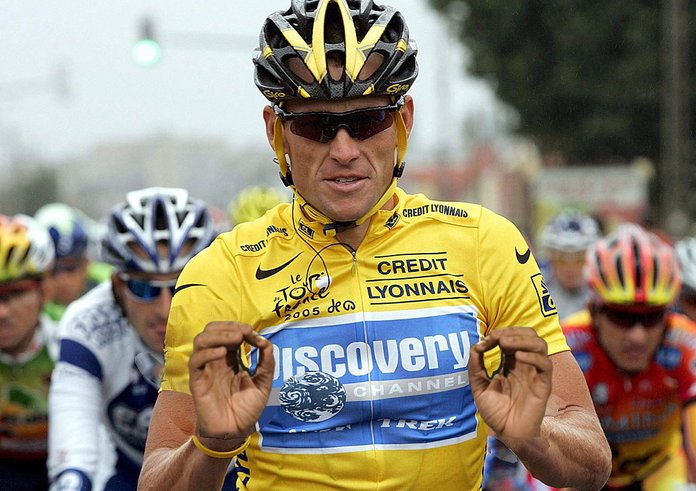 Americký cyklista Lance Armstrong