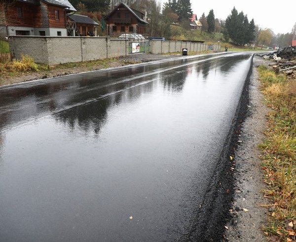 Dolní Morava má opravenou silnici