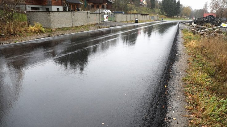 Dolní Morava má opravenou silnici