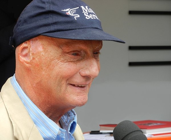 Niki Lauda v roce 2011.