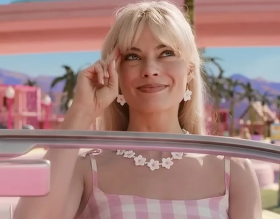 Margot Robbie jako Barbie