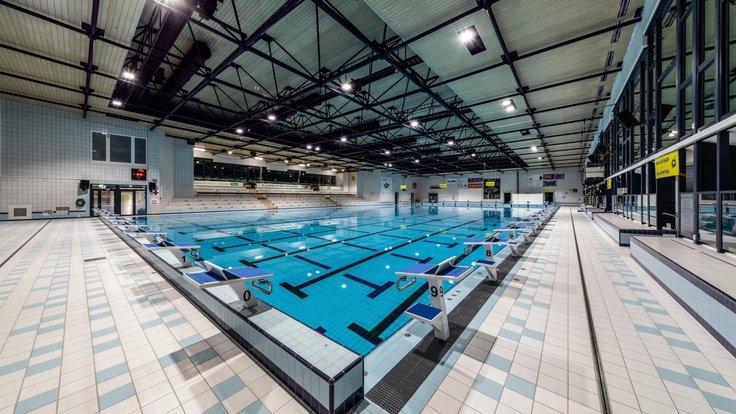 Bazén Slovany- Plavecký areál města Plzně