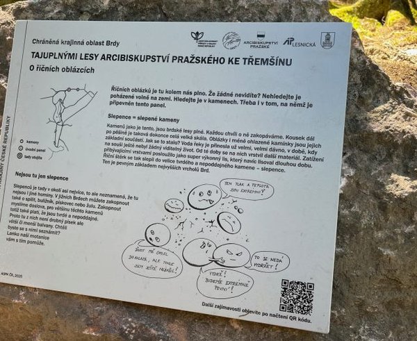 Foto z nové stezky v Brdech