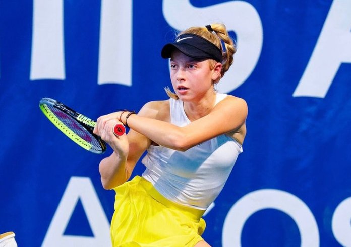 Česká naděje Brenda Fruhvirtová.