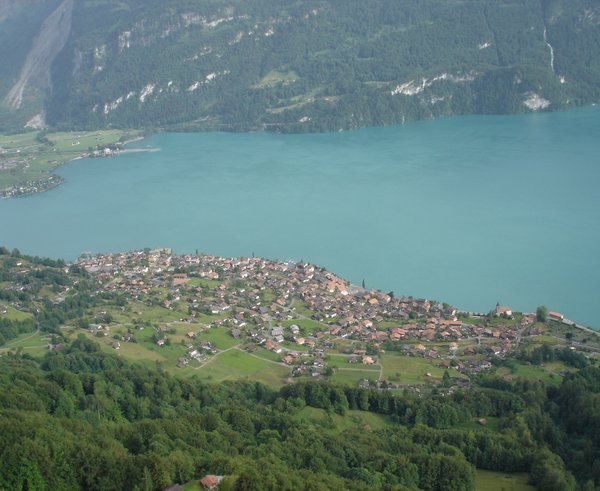 Švýcarské město Brienz