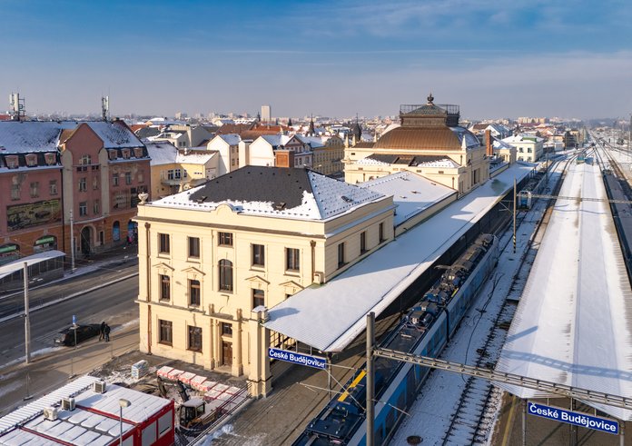 Nová podoba hlavního nádraží v Českých Budějovicích