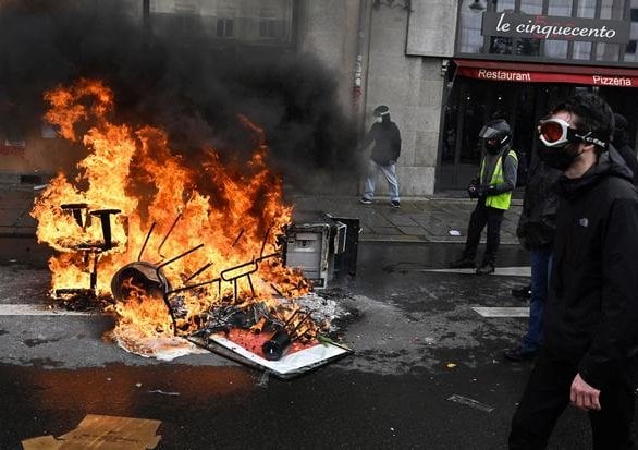 Protesty ve Francii