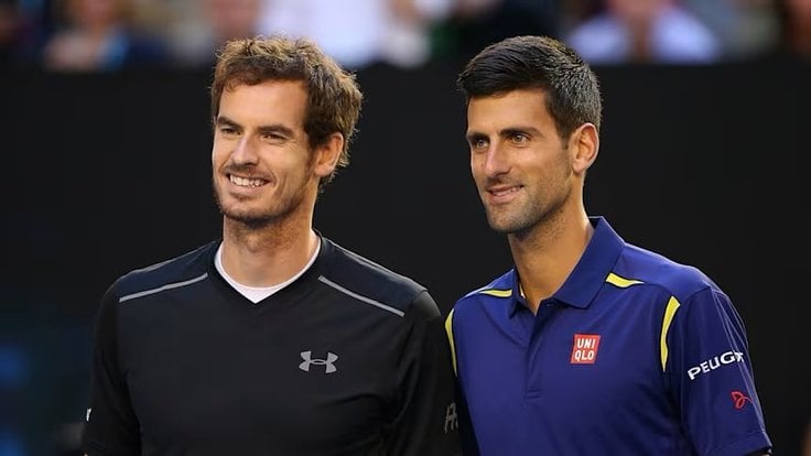 Djokovič a Murray.