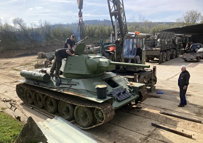 Tank jako pocta generálu Josefu Buršíkovi