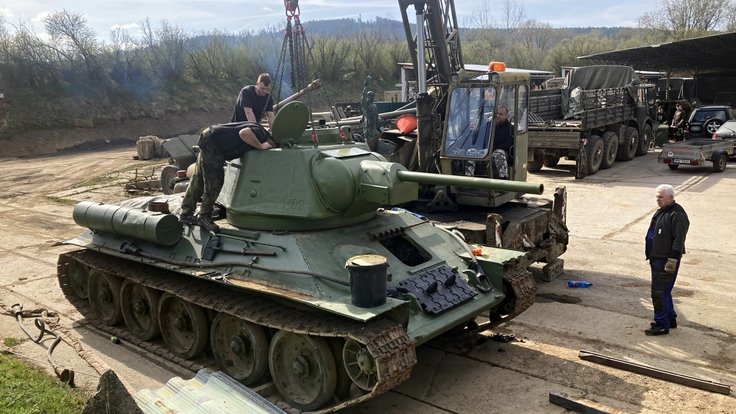 Tank jako pocta generálu Josefu Buršíkovi
